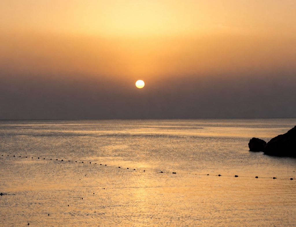 block-sunset
